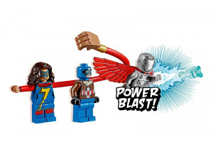 Конструктор BELA Супер герои «Воздушная погоня Капитана Америка»