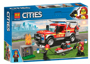 Конструктор Lari «Грузовик начальника пожарной охраны»