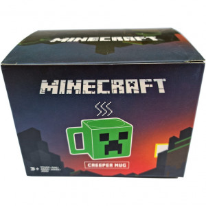 Кружка Майнкрафт «Крипер» зеленая
