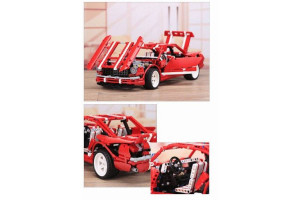 Конструктор XINGBAO MOC «Камаро Красный Muscle Car Camaro SS»