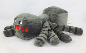 Мягкая игрушка Майнкрафт большой Паук плюшевый Spider Майнкрафт, 30 см