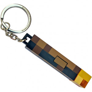 Брелок Факел Майнкрафт 4 см