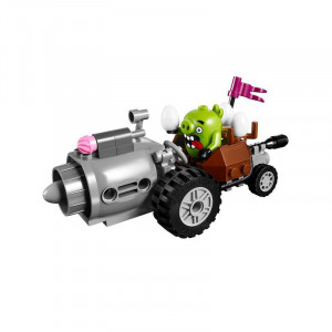 Конструктор Энгри Бёрдс Angry Birds «Побег на автомобиле свинок»