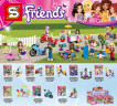 Конструктор Френдс Friends 8 персонажей