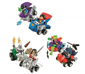 Конструктор Супер герои DC Набор из 3 видов