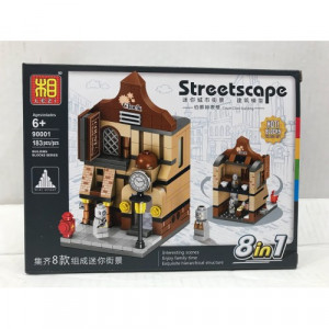 Конструктор Streetscape «Городской пейзаж»#2 :набор из 4 мини конструкторов