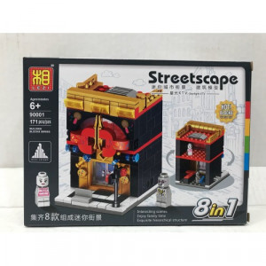Конструктор Streetscape «Городской пейзаж»#2 :набор из 4 мини конструкторов