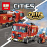 Конструктор Сити Cities «Пожар в бургер-кафе»