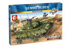 Конструктор Sembo Block «Основной боевой танк Type 99А»