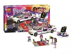 Конструктор Френдс Friends «Поп звезда: лимузин»