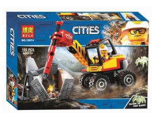 Конструктор Сити Cities «Трактор для горных работ»