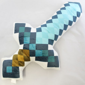 Мягкая игрушка Майнкрафт «Алмазный Меч» #1