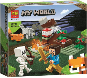 Конструктор My World Майнкрафт «Приключения в тайге»