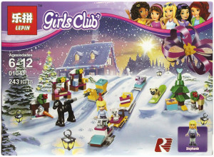 Конструктор Френдс Friends Girls Club «Лесная прогулка на снегоходе»