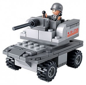Конструктор Армия «Бронемашина 3 в 1» Sluban M38-B0537B