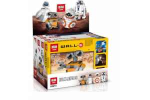 Конструктор Builders 4 в 1: Валли, Eva, BB-8, R2D2