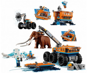 Конструктор Сити Cities «Передвижная арктическая база» + 6 минифигурок