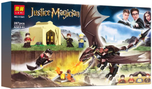 Конструктор Justice Magician Гарри Поттер «Гарри Поттер: Турнир трёх волшебников - венгерская хвосторога» 11341 Lari