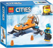Конструктор Сити Cities «Аэросани для поездок по Арктике»