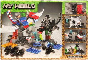 Конструктор Майнкрафт «Нападение драконов» Lari 11267