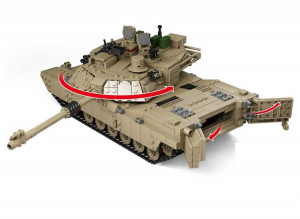 Конструктор M1A2 Abrams MBT «Танк Абрамс / Хаммер»