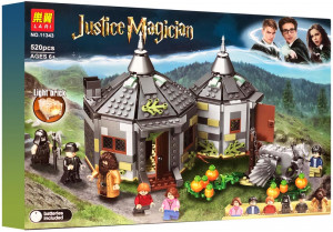 Конструктор Justice Magician Гарри Поттер «Гарри Поттер: Хижина Хагрида - спасение Клювокрыла» 11343 Lari