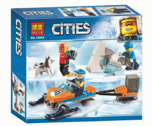 Конструктор Сити Cities «Арктика: аэросани»